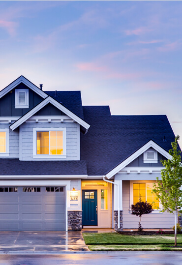 Photo of a house in the suburbs